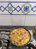 Immagine del passaggio 10 della ricetta FRITTATA DI PASTA