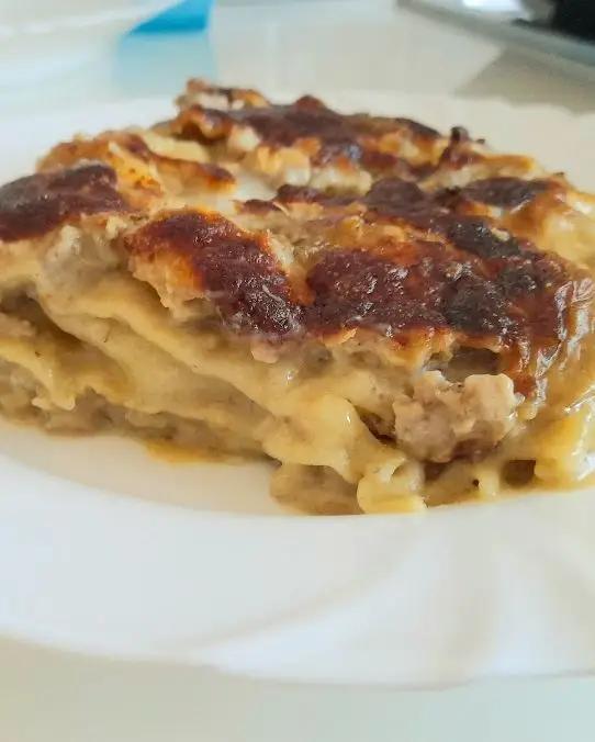 Ricetta Lasagna carciofi e salsiccia di saraiannu82