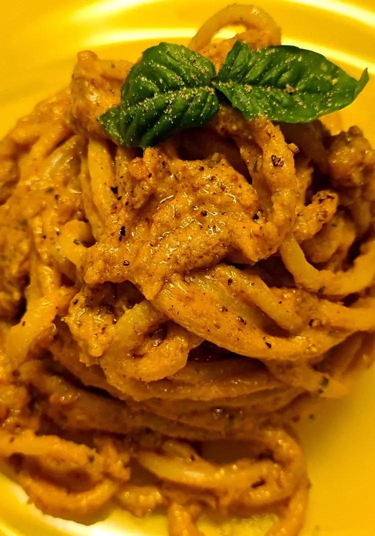 Ricetta Spaghetti al pesto di burro di arachidi di chef_carlo