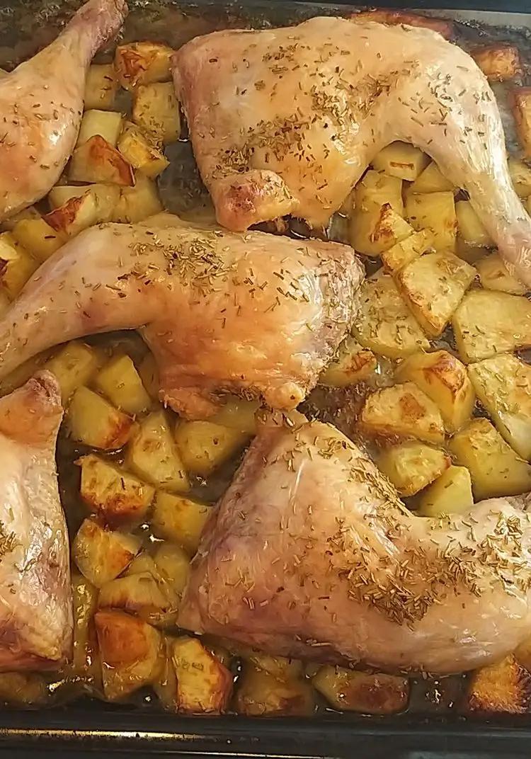 Ricetta Pollo con patate di angy88