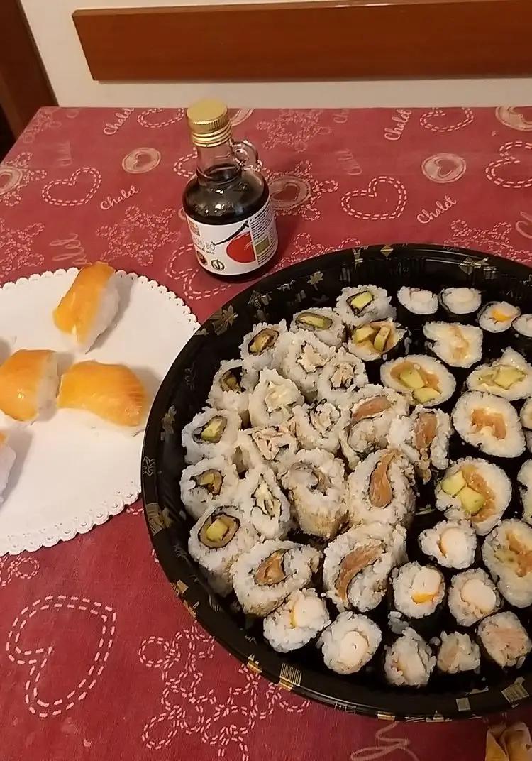 Ricetta Sushi fatto in casa di angy88
