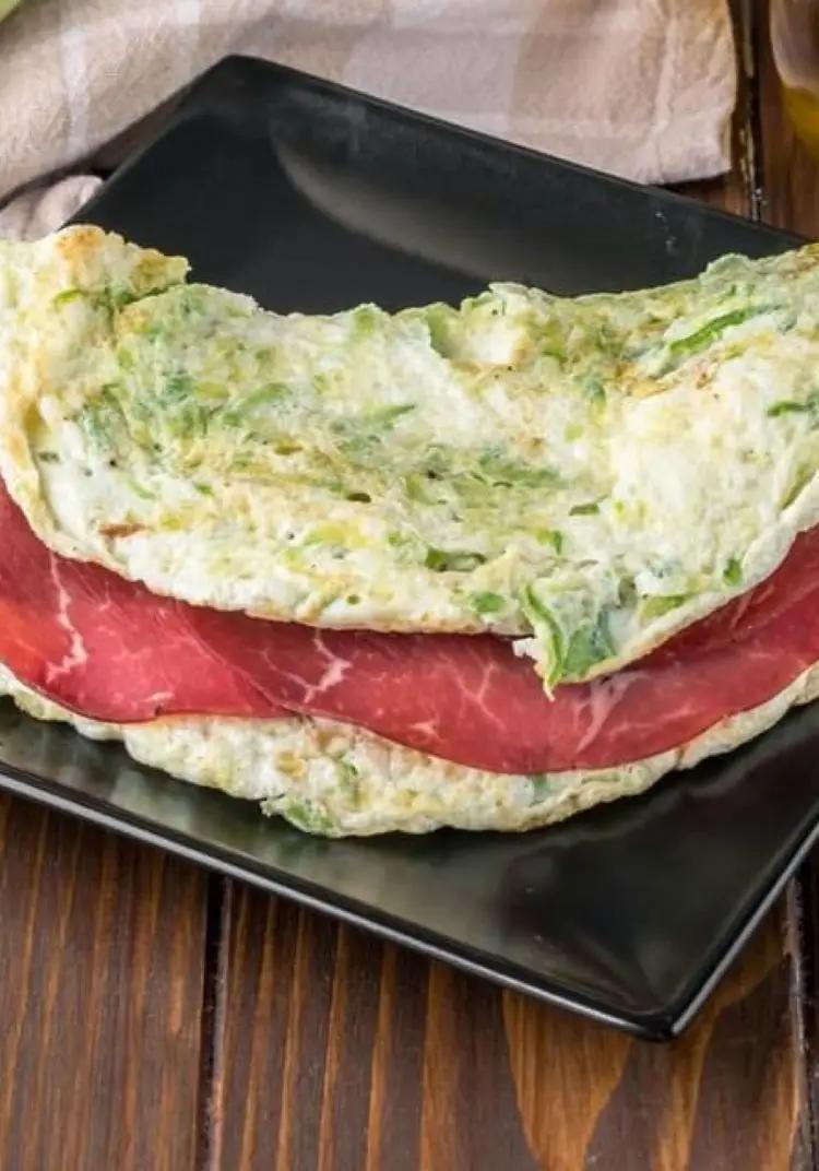 Ricetta OMELETTE DI ALBUMI E ZUCCHINE di lemilleeunabontadifranci