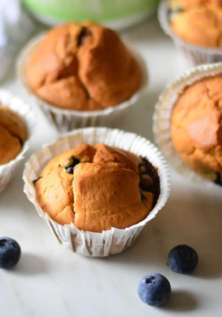 Ricetta Muffin soffici con i mirtilli di ricettedimaria