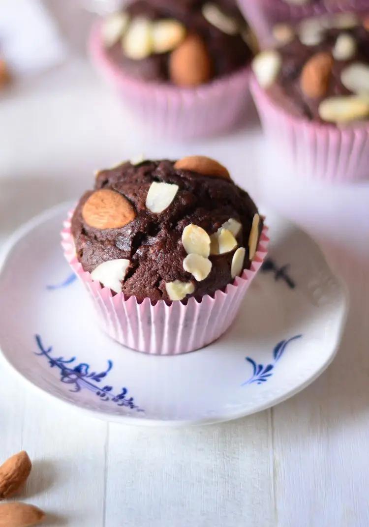 Ricetta Muffin al cacao e mandorle di ricettedimaria
