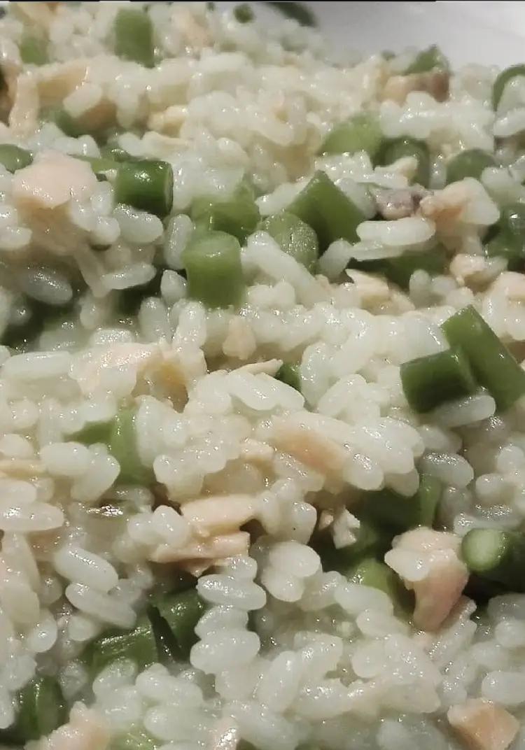 Ricetta Risottino salmone affumicato e asparagi #ricettedirisotti di Briciole_di_mollica