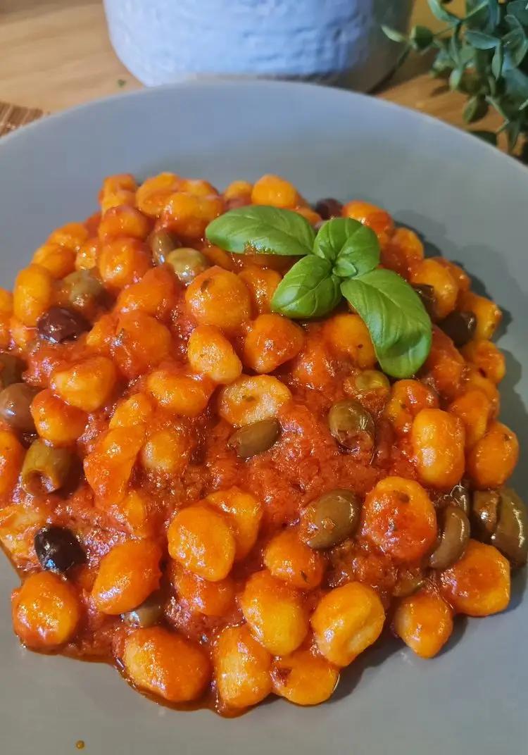 Ricetta Gnocchetti con sugo di olive taggiasche di Briciole_di_mollica