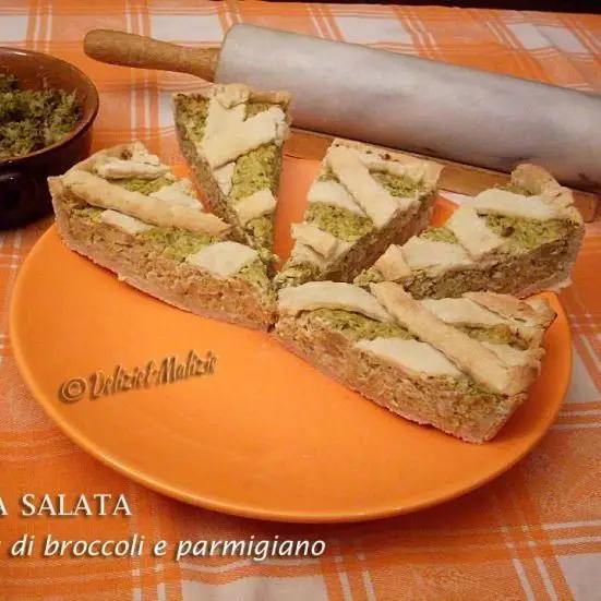 Ricetta Pastiera salata rustica con crema di broccoli e parmigiano di ladyp