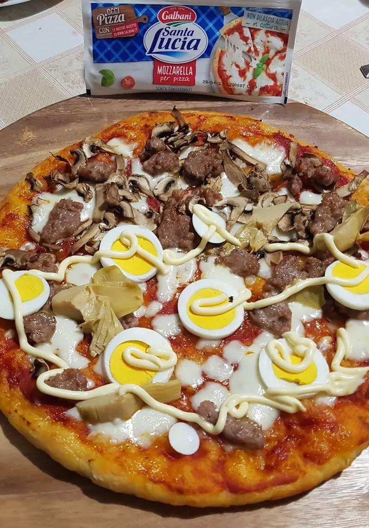 Ricetta Pizza Capricciosa gustosa di Loopy