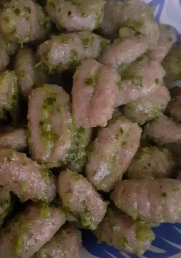 Ricetta Gnocchi al pesto di elvira.gengaro