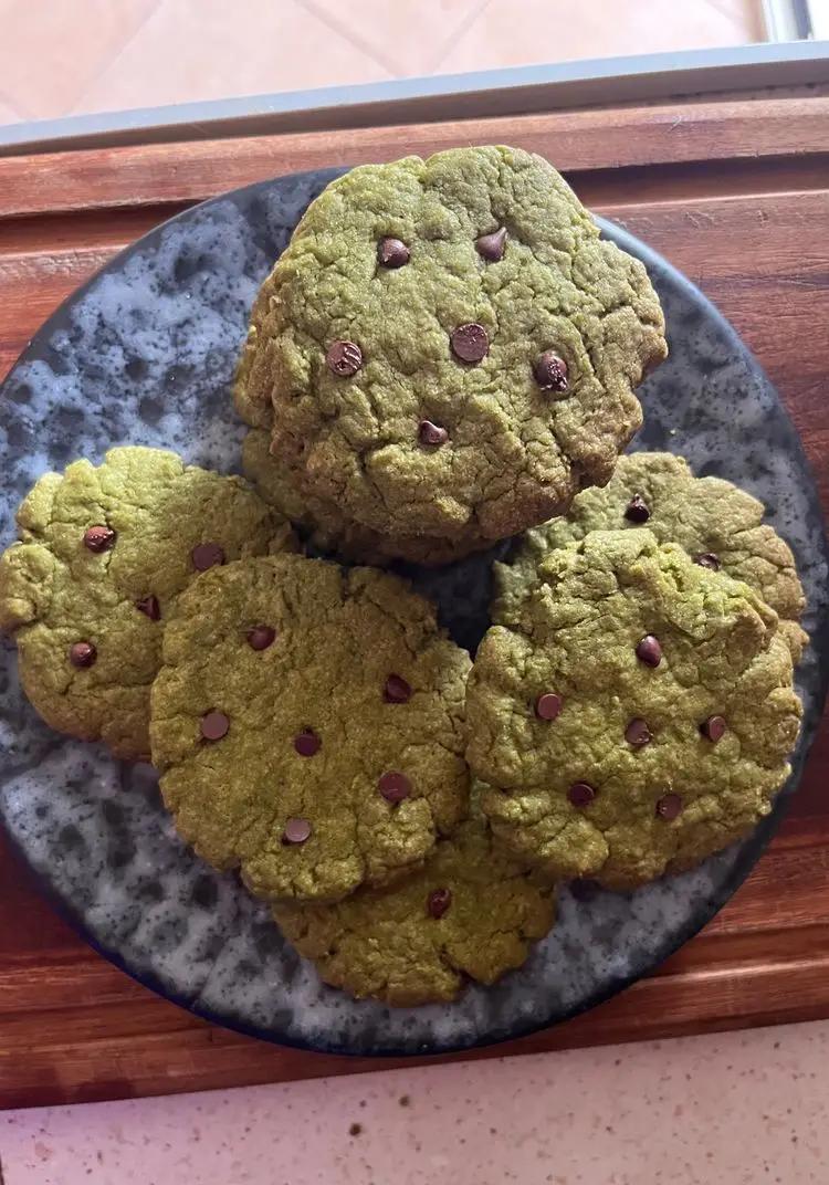 Ricetta Cookies al te Matcha di laseseinpadella