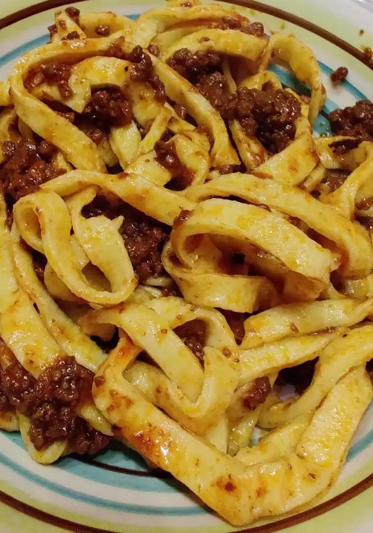 Ricetta Pappardelle al ragù di martina.broglia95