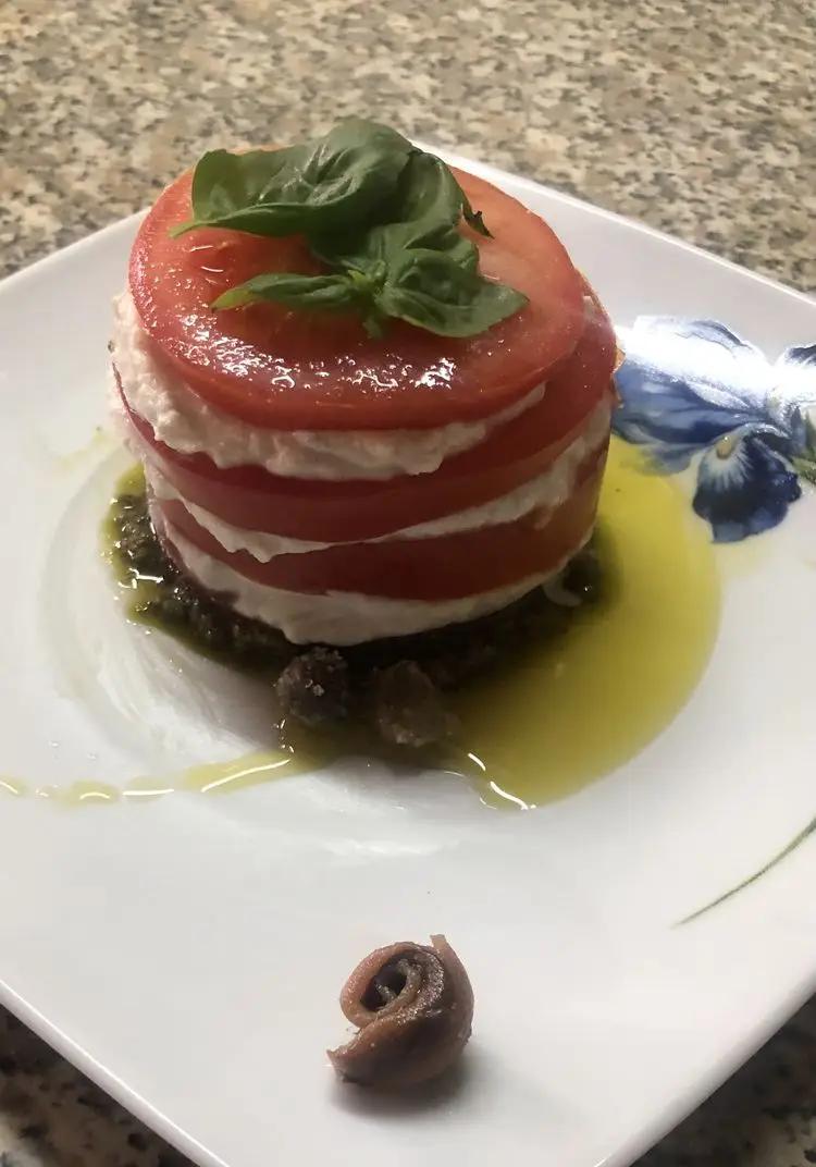 Ricetta Caprese di spuma di ricotta di zanolibarbara67