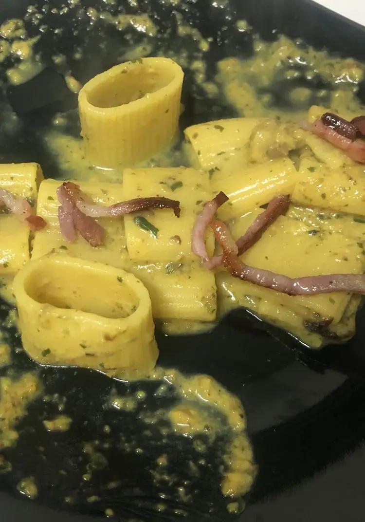 Ricetta Calamarata alla crema di funghi con zafferano e speck di zanolibarbara67