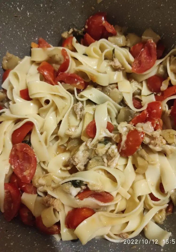 Ricetta Fettuccine alla fantasia di Noemiala.