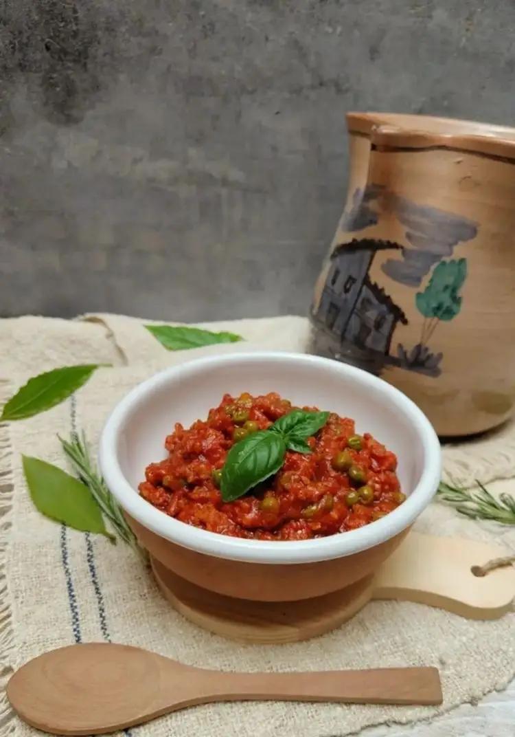 Ricetta Ragù con macinato e piselli di _paola_catalano