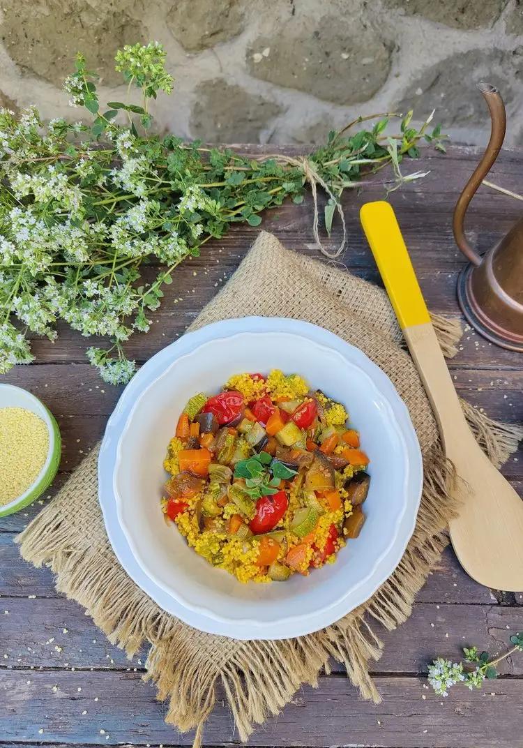 Ricetta Cous cous con verdure e zafferano di _paola_catalano