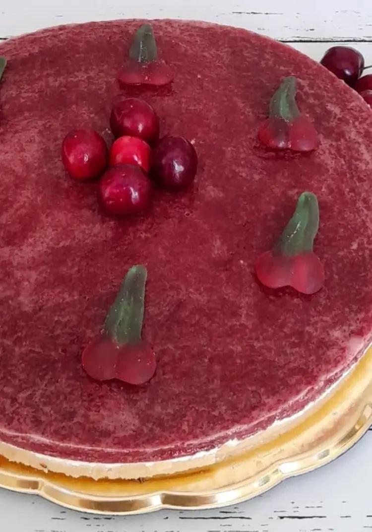 Ricetta Cheesecake alle ciliegie  🍒 di anna_di_meo