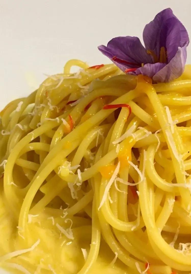 Ricetta Spaghetti burro, parmigiano e zafferano di Papachef.italia