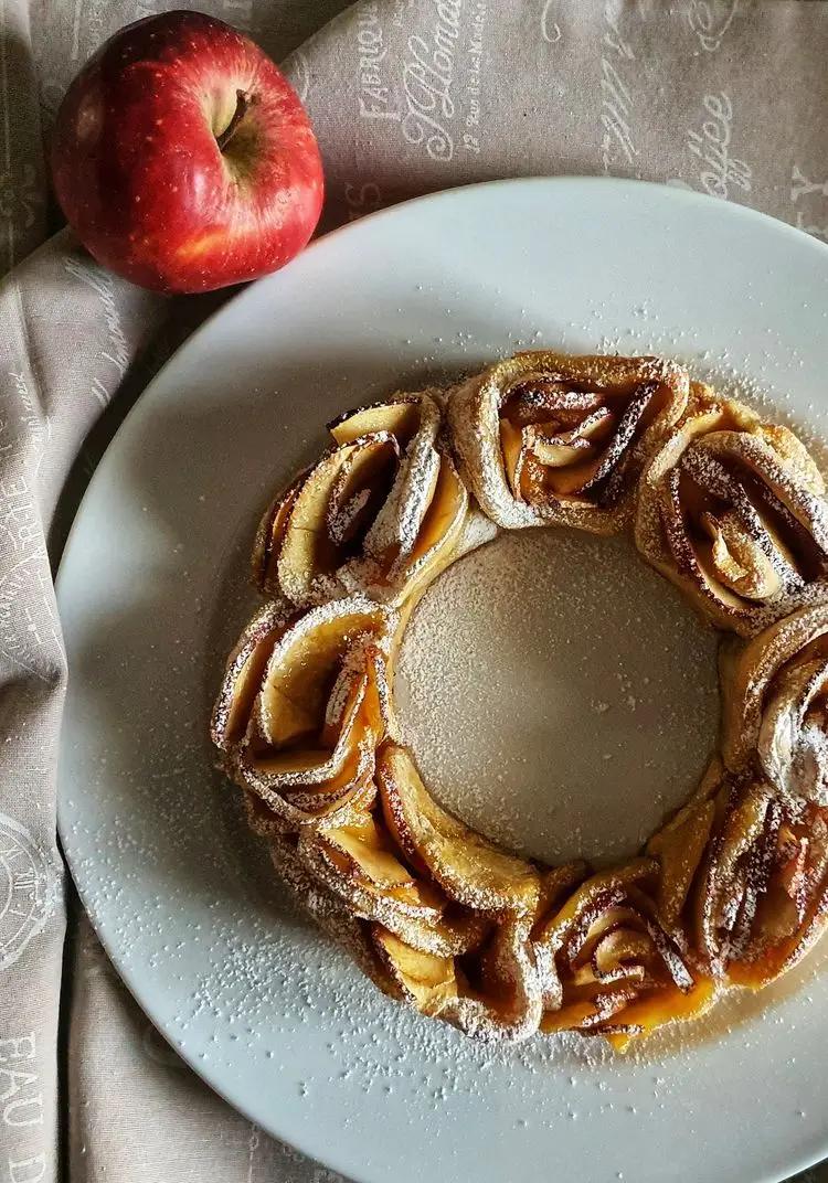 Ricetta Giardino di rose di mele alla cannella di Rox