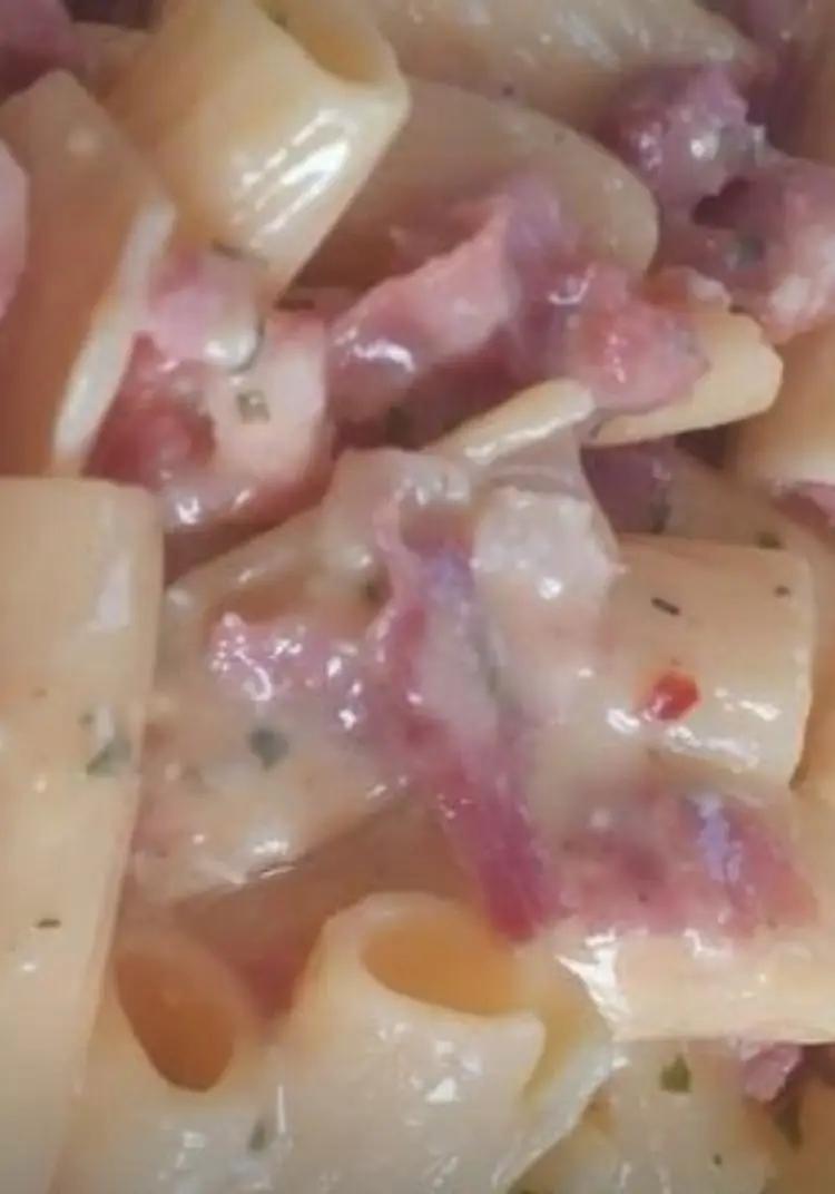 Ricetta Carbonara al gorgonzola e pecorino di Fiorella