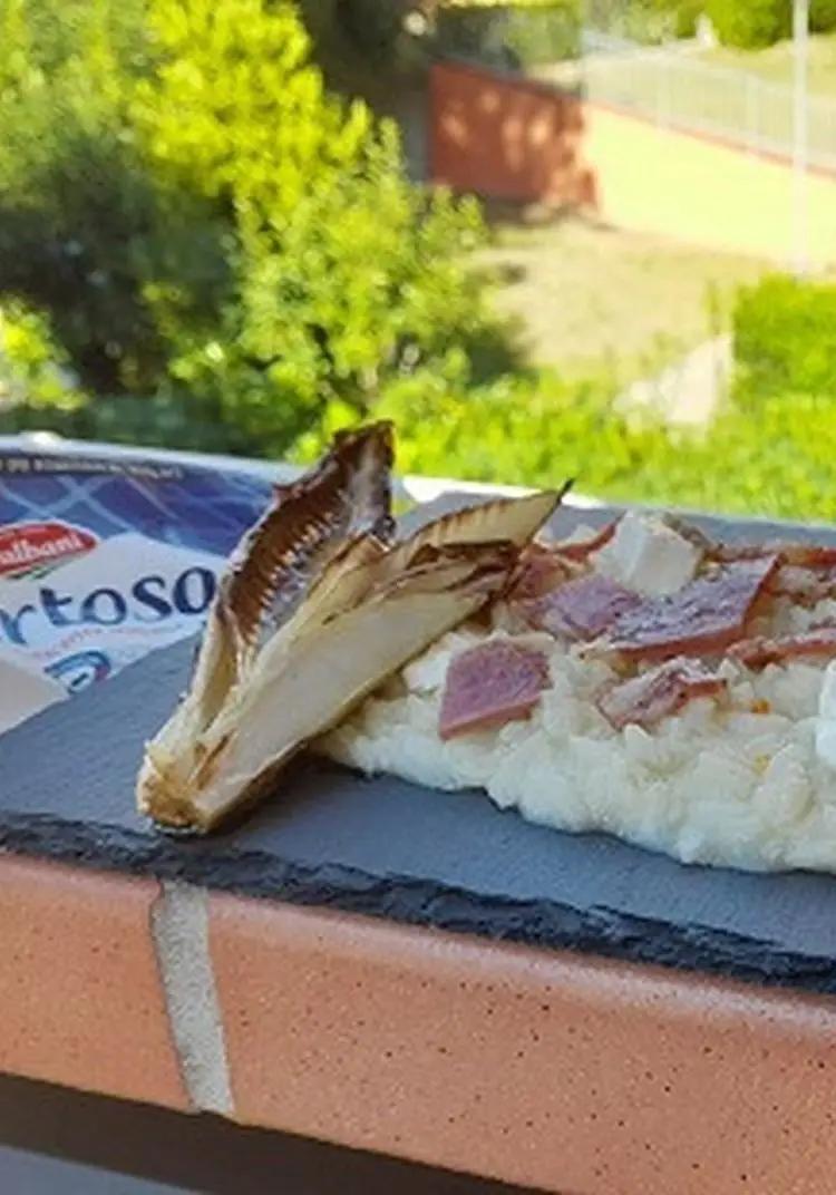 Ricetta Riso morbido, coppa di testa, Certosa e radicchio di Pippicalze