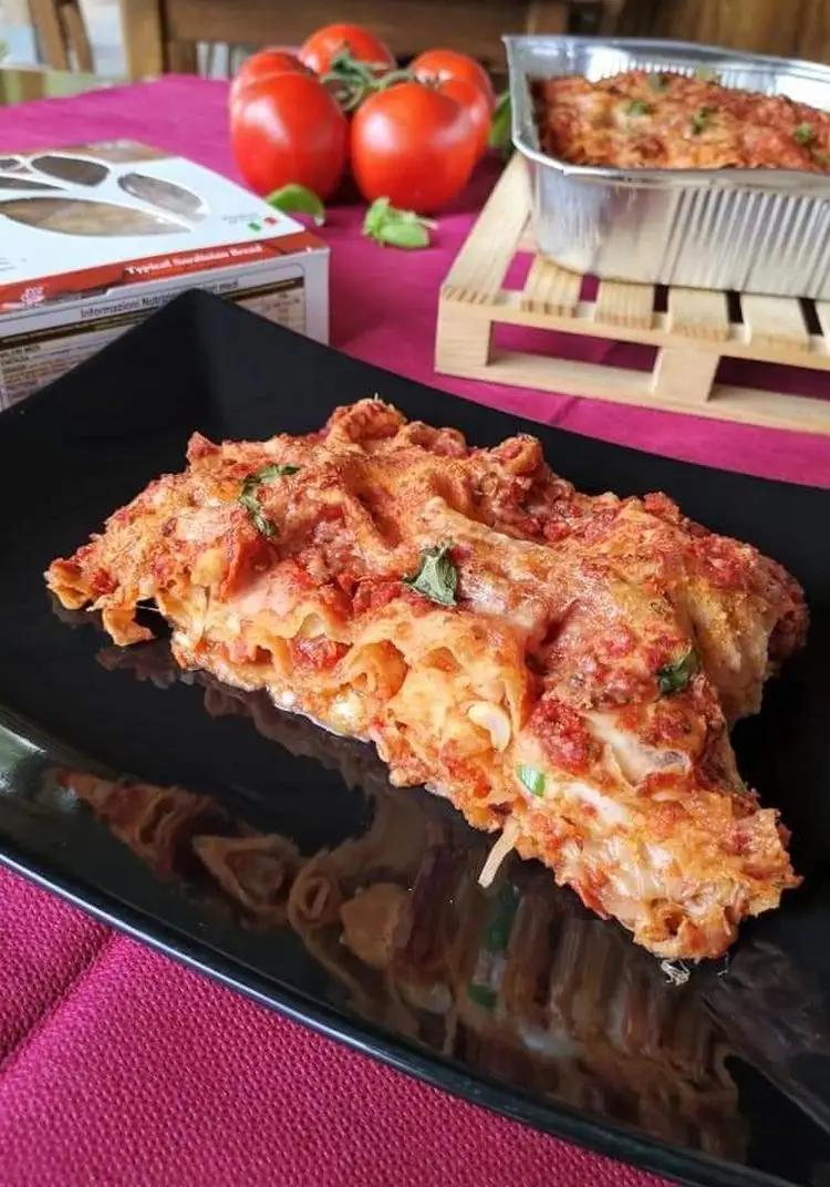 Ricetta "Lasagna" di pane carasau di marina3