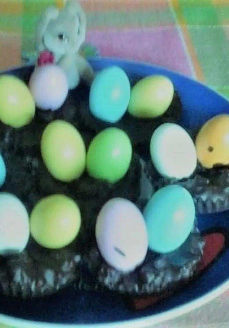 Ricetta nidi di Pasqua al cioccolato fondente di lorichef