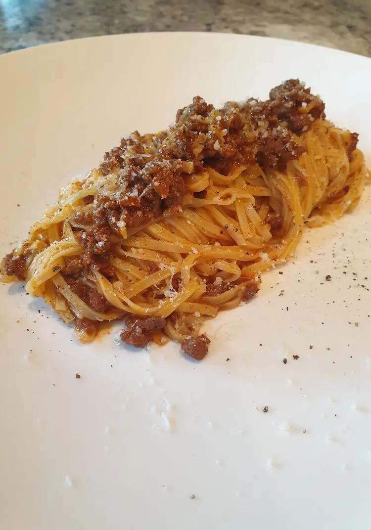 Ricetta Tagliolini al ragù di capriolo di robertobabbilonia