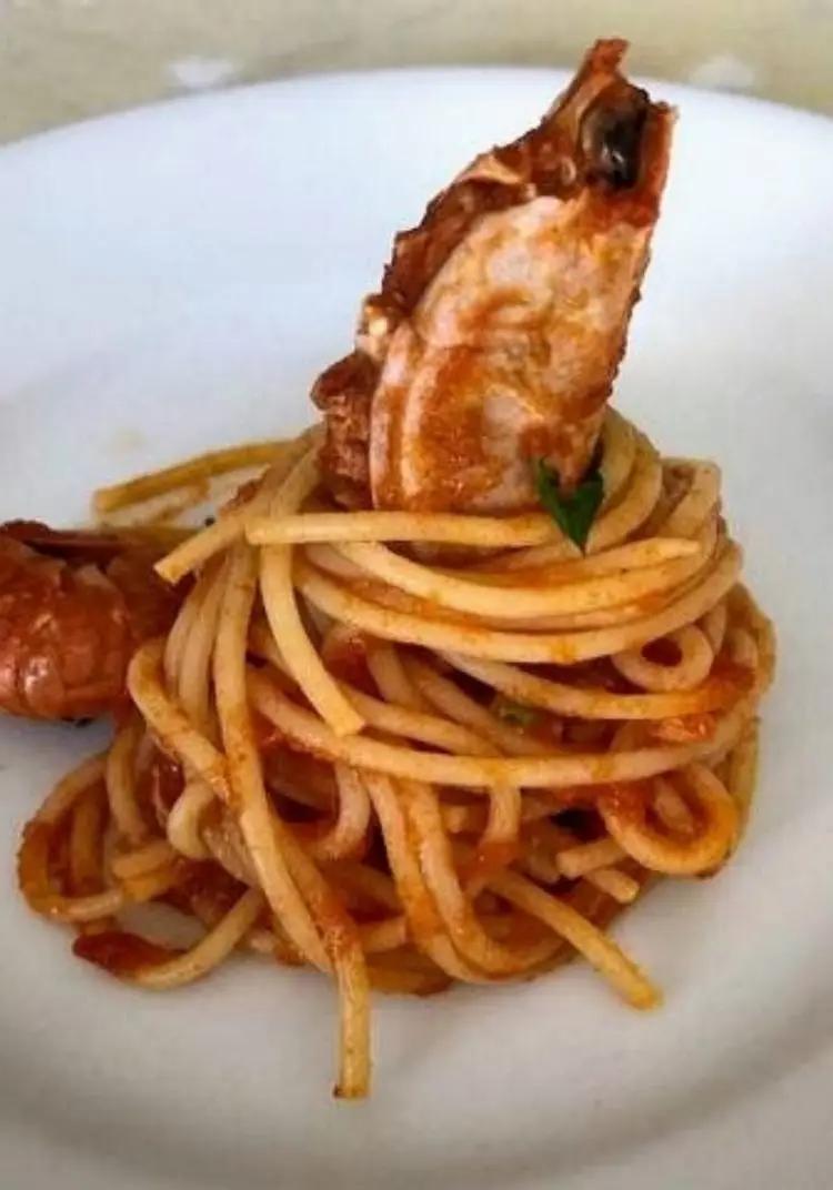 Ricetta Spaghetto al sugo di gambero di monello