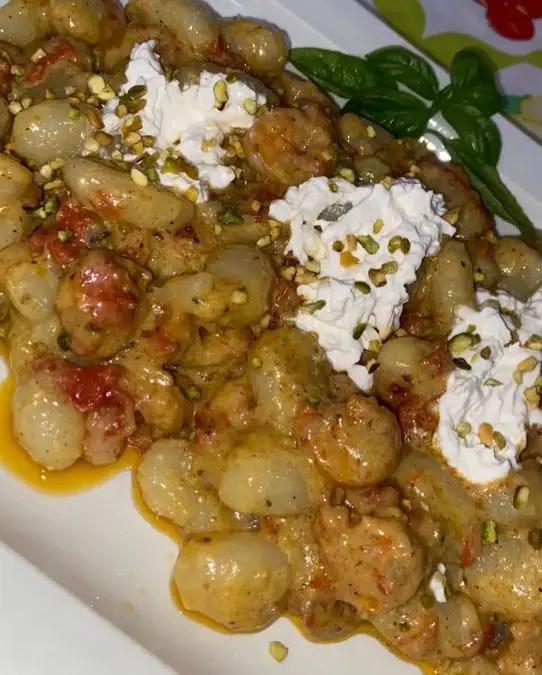 Ricetta gnocchi gamberi,pistacchio e burrata di alessandro253