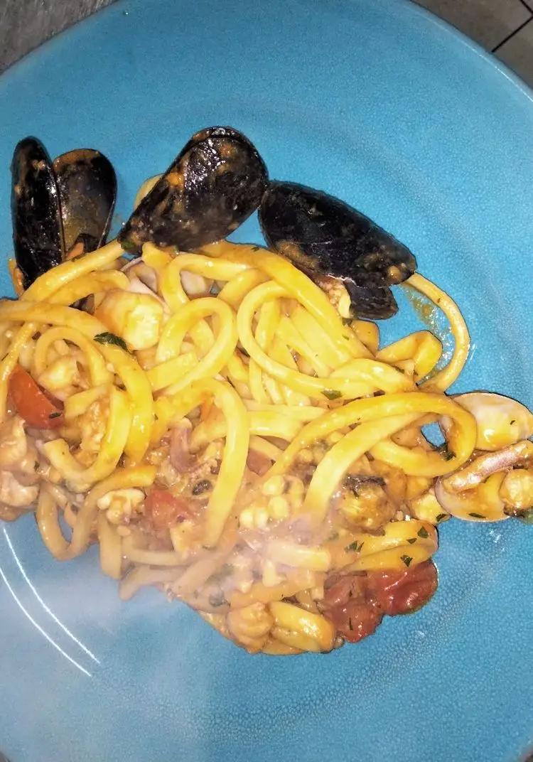 Ricetta Scialatiello ai frutti di mare di vincenzo9584