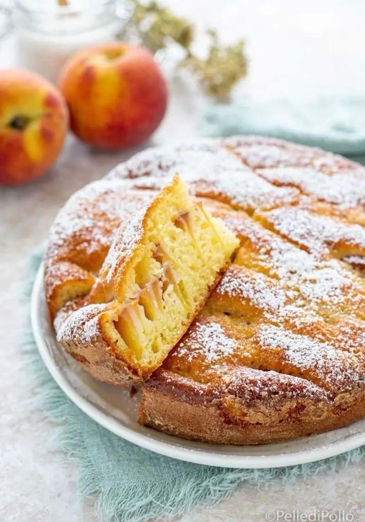 Ricetta Torta alle pesche di vittoriacatanese