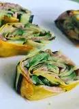 Immagine del passaggio 19 della ricetta ROTOLO DI ZUCCHINE, FREDDO E INTRECCIATO 😋😋