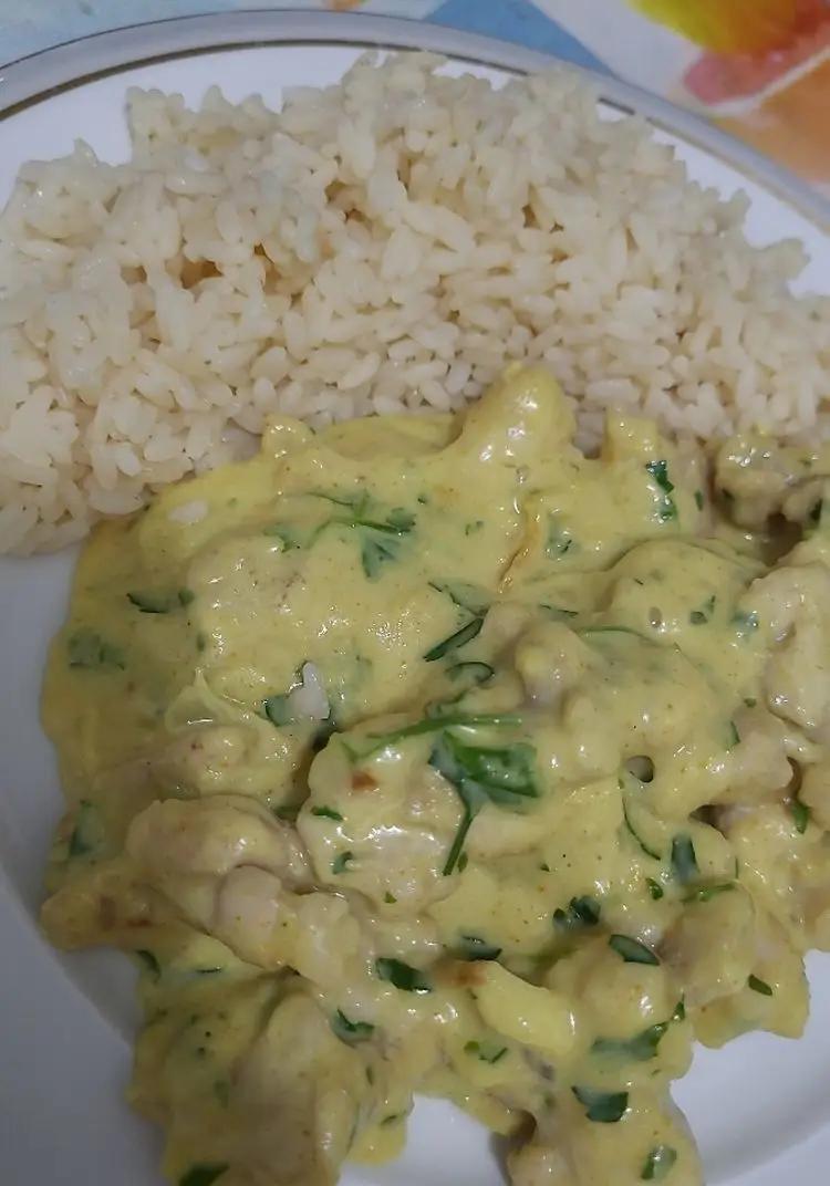 Ricetta Riso e pollo al curry di VaLe93