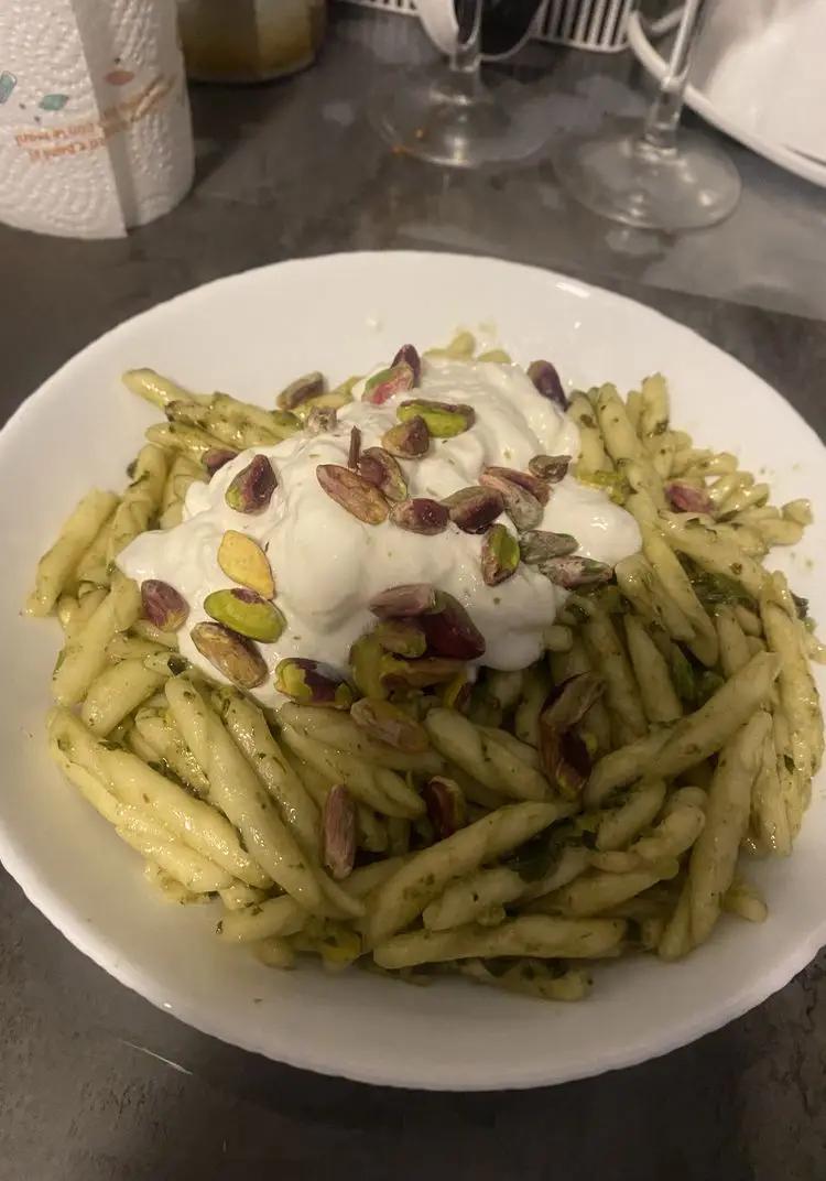 Ricetta Trofie pesto alla genovese e burrata di alessandro148