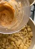 Immagine del passaggio 4 della ricetta Pasta e ceci cremosa