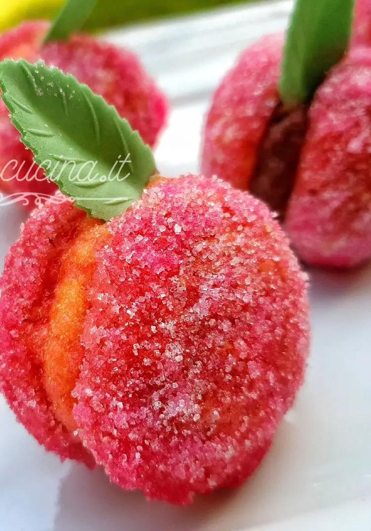 Ricetta Pesche di frolla all'alchermes. di josephine84