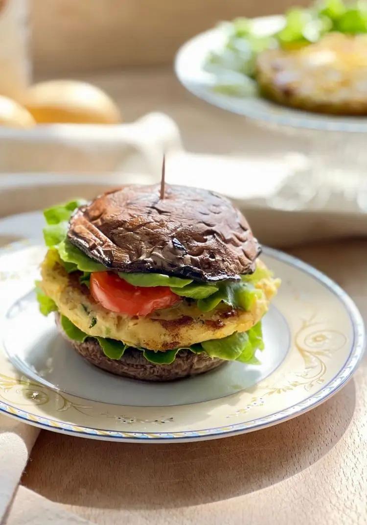 Ricetta Veg Burger Portobello allo zafferano di mara_healthy_fit