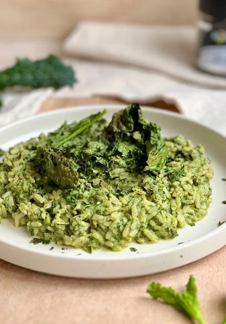 Ricetta RISOTTO CREMA DI CAVOLO NERO E TOFU di mara_healthy_fit