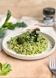 Immagine del passaggio 1 della ricetta RISOTTO CREMA DI CAVOLO NERO E TOFU