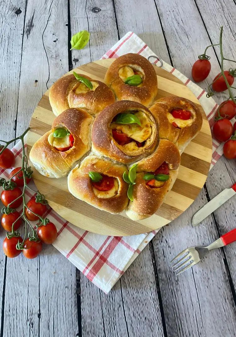 Ricetta rosa di pane ripiena di lottoconladieta