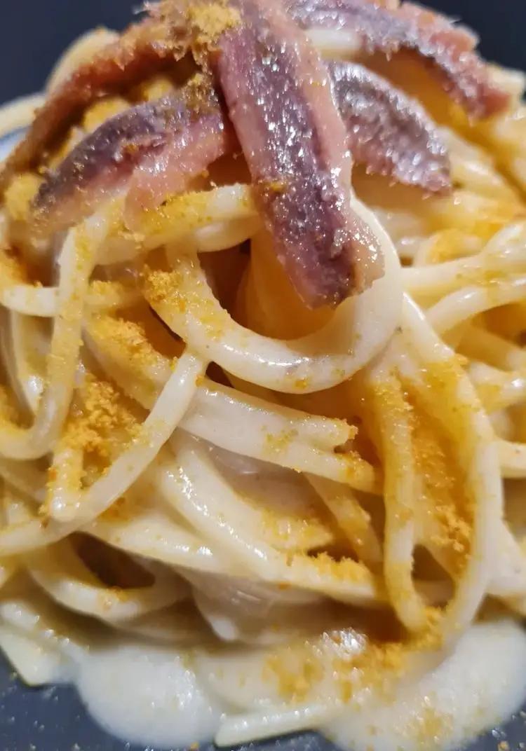 Ricetta Spaghettino burro e alici di lucamata