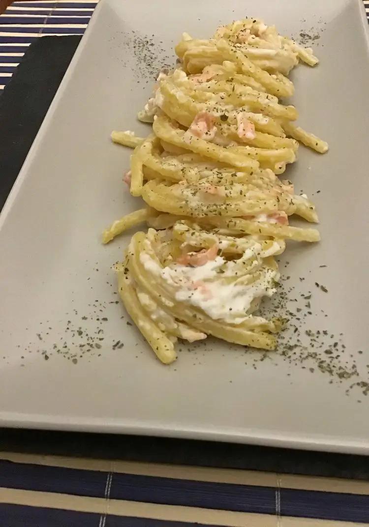 Ricetta Bigoli salmone e stracciatella di Past_icciareincucina