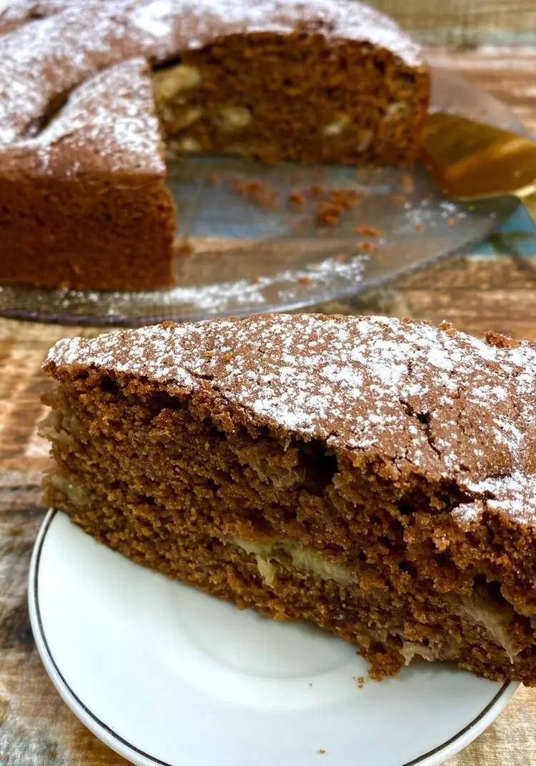 Ricetta Torta semplice con babane e cioccolato di _animaincucina_