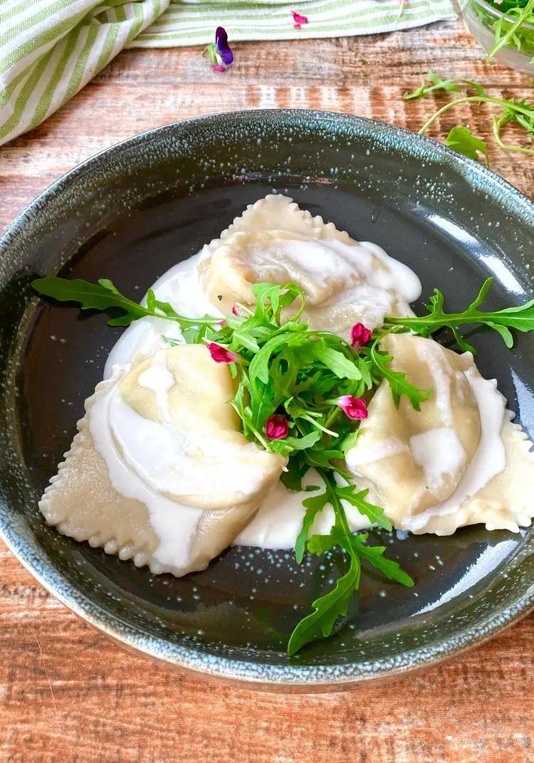 Ricetta Ravioli giganti taleggio e rucola di _animaincucina_