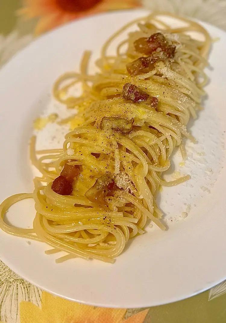 Ricetta Spaghetti alla carbonara di simone180