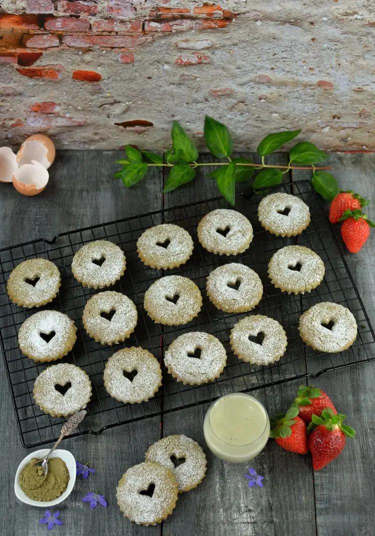 Ricetta Biscotti al tè Matcha di lucianaincucina