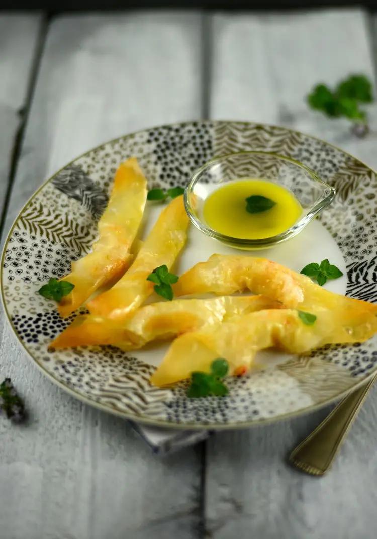 Ricetta Gamberi in pasta fillo al profumo di menta di lucianaincucina