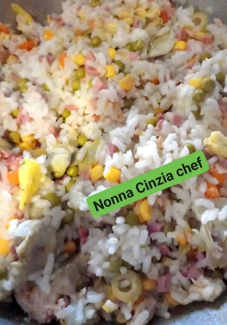 Ricetta Insalata di riso di @nonnacinziachef