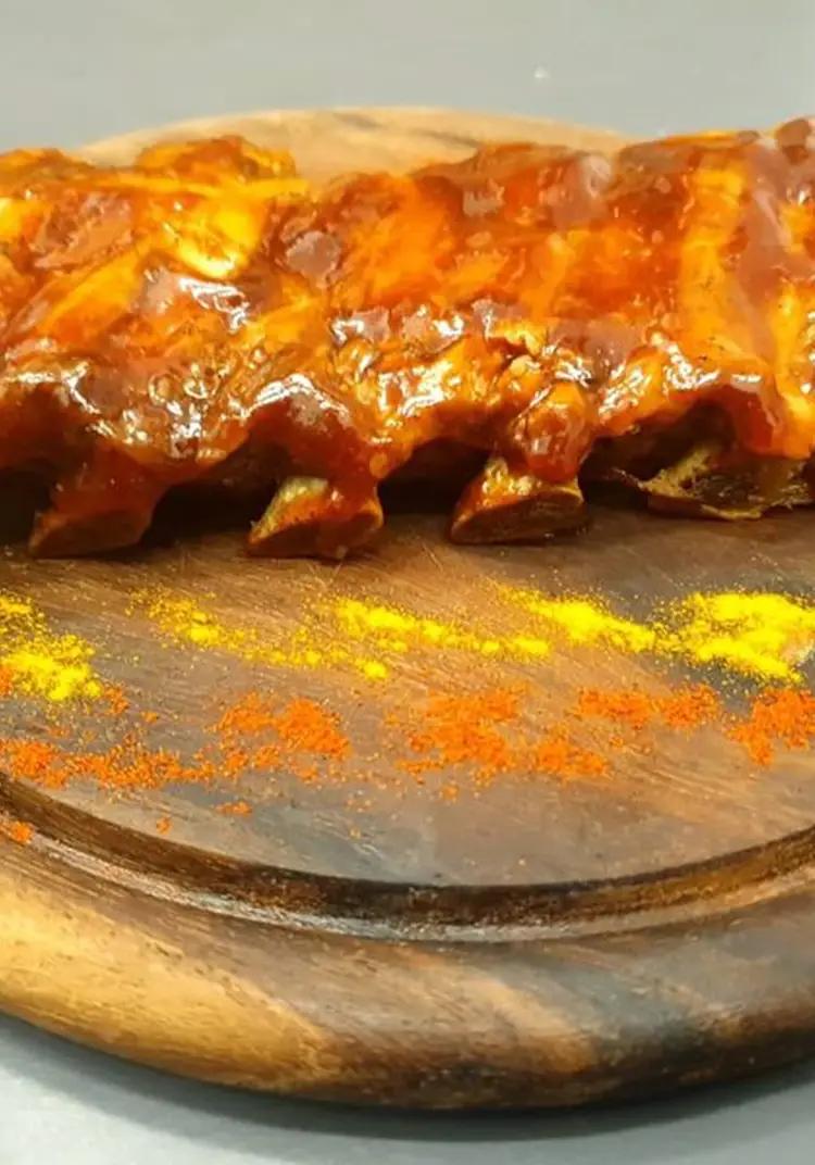 Ricetta Costine di maiale al forno con salsa barbecue di reginadellacucina